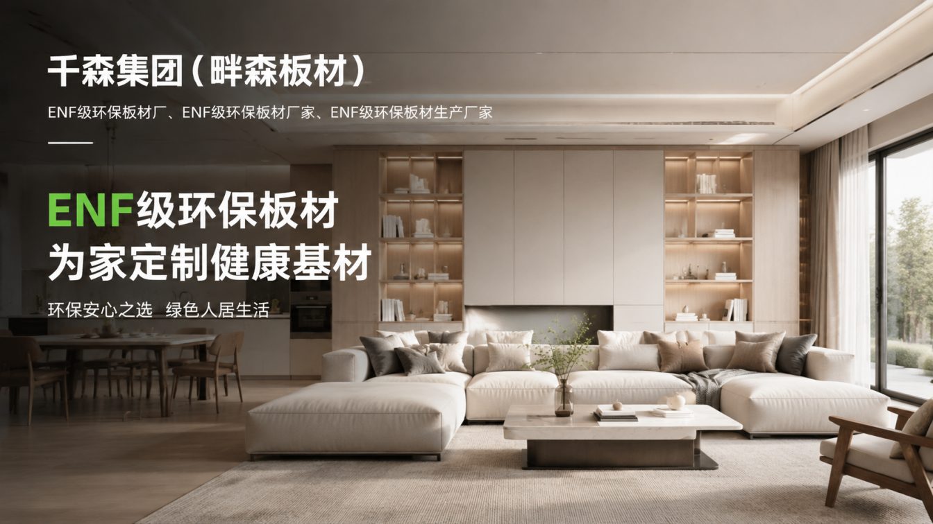 栖霞为全屋定制提供环保板材方案